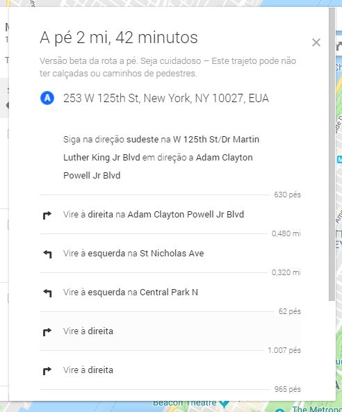 Detalher Rota Google My Maps