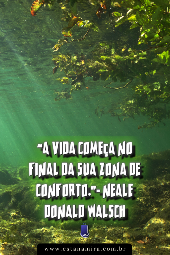 Frase de Viagem A vida comeca no final