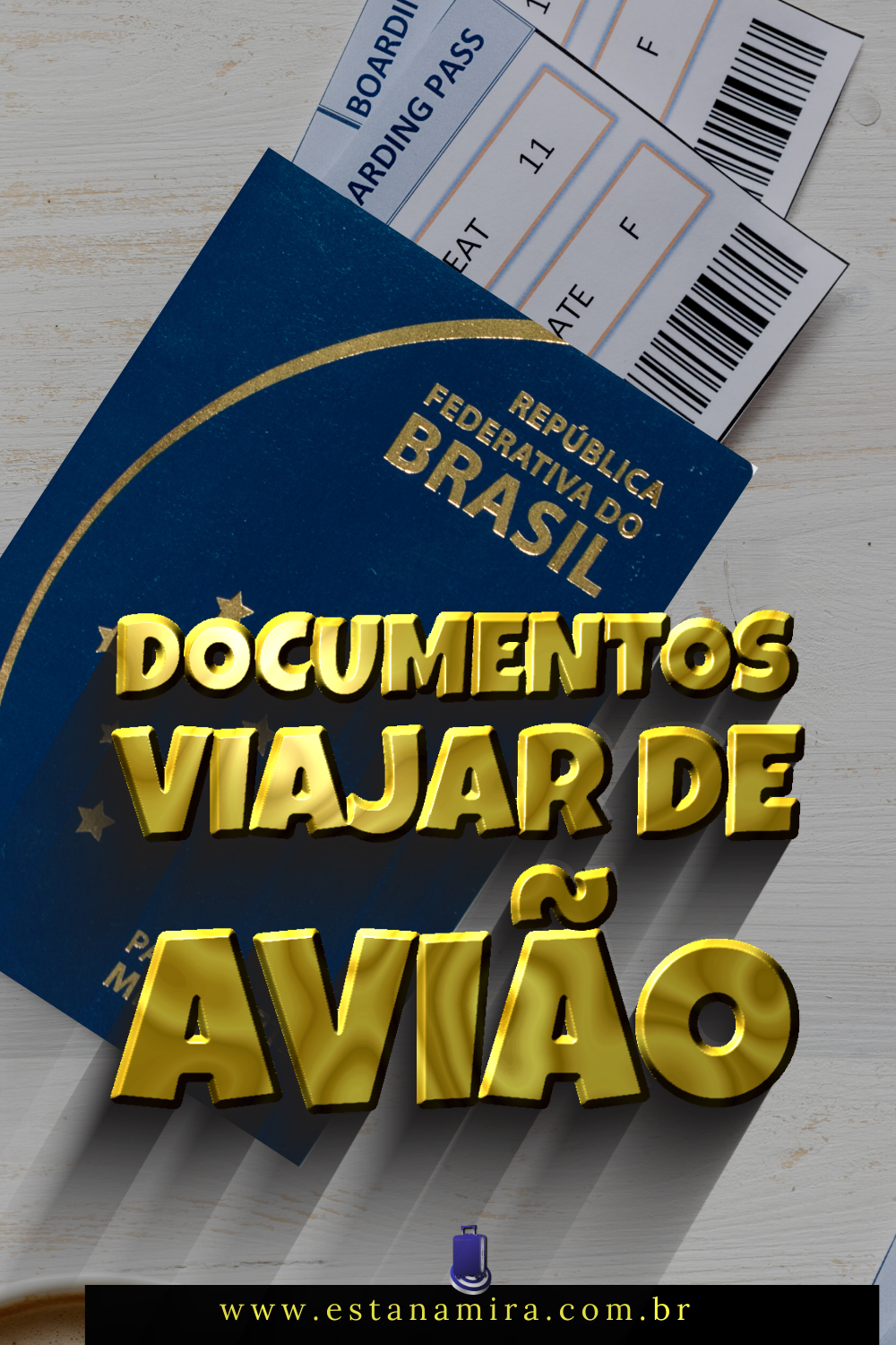 Documentos para viajar de avião em viagens nacionais e internacionais