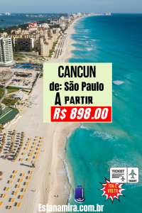Pin Cancun passagem barata
